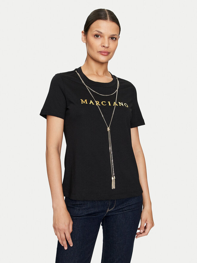 Marciano Guess Marciano Guess T-Shirt Olivia 4YGI16 6138A Μαύρο Regular Fit
