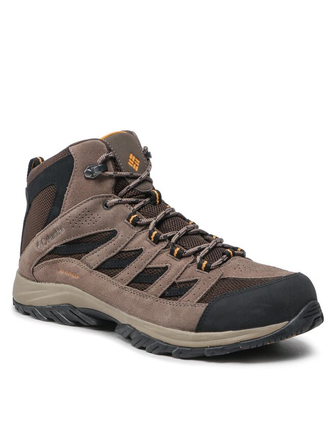 Columbia Scarpe da trekking Columbia Crestwood Mid Waterproof BM5371 Marrone