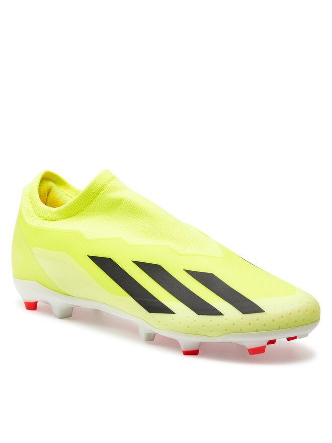 adidas Buty do piłki nożnej adidas X Crazyfast League Laceless IG0622 Żółty