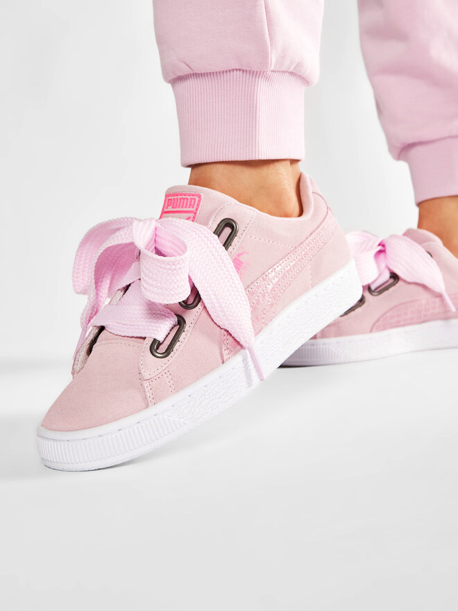 Zapatillas Puma Suede Heart Street 2 Wn s 366780 03 Rosa zapatos.es