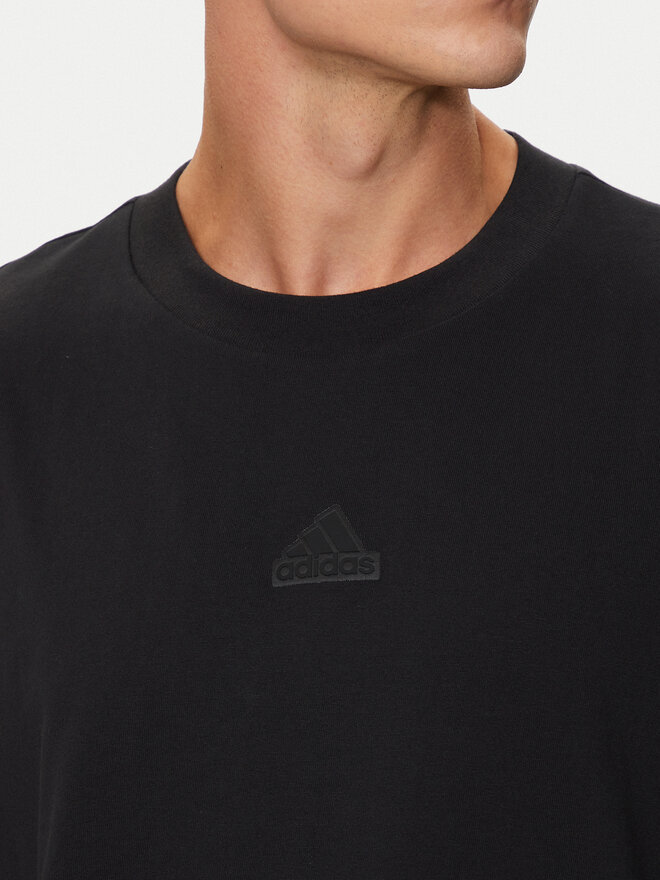 adidas adidas T-Shirt Brand Love IW3539 Schwarz Loose Fit