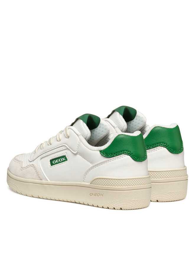 Geox Sneakersy Geox J Washiba J55LQD 5422 C0547 S Biały