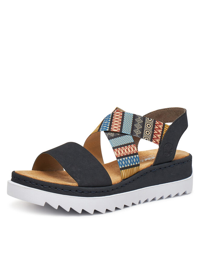 Rieker Sandalen Rieker V44G8-14 Dunkelblau