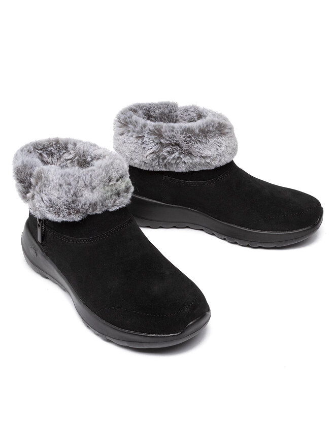 Skechers Členková obuv Skechers On The Go Joy 144003/BKGY Čierna