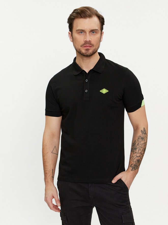 REPLAY Replay Polo M3540A.000.20623 Μαύρο Regular Fit