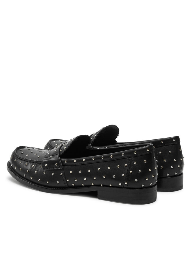 Tory Burch Мокасини Tory Burch Studded Classic Loafer 159881 Чорний