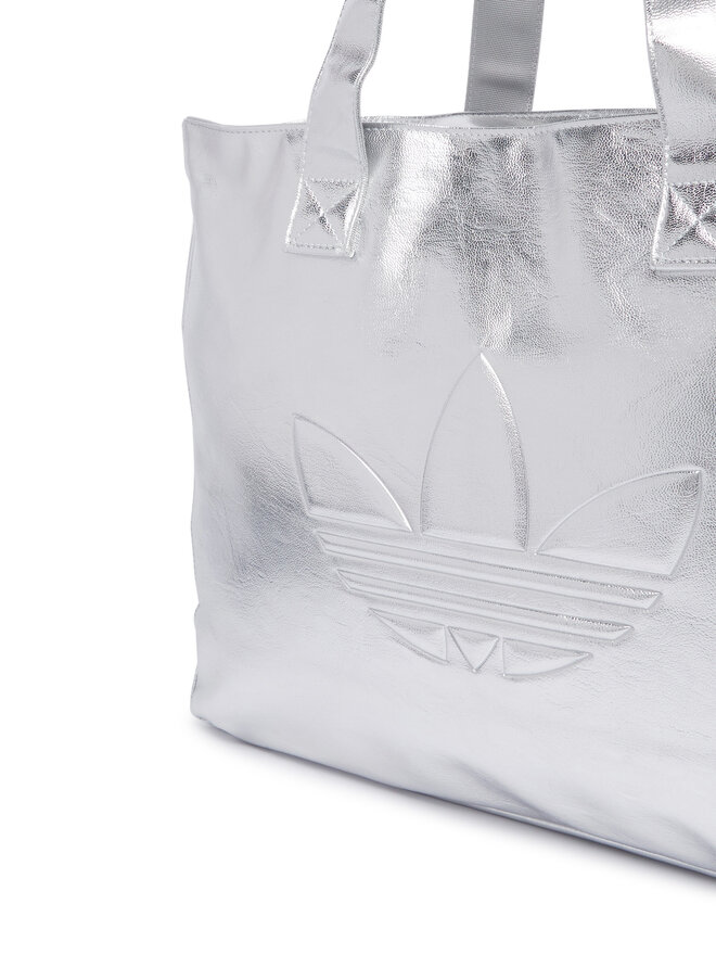 adidas Сумка adidas Shopper Metallic Pu Bag KR1566 Срібний