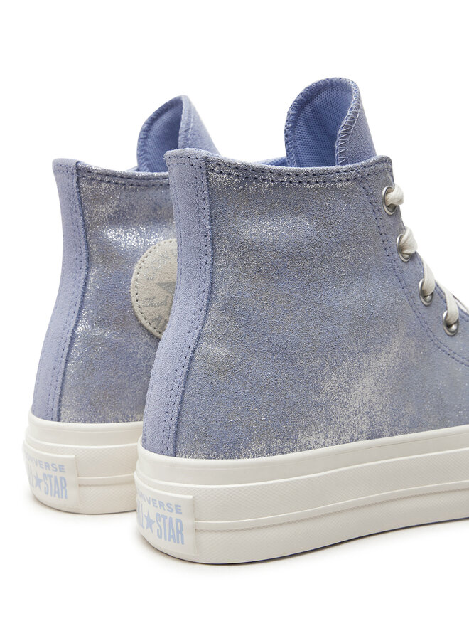 Converse Scarpe da ginnastica Converse Chuck Taylor All Star Lift Platform Suede Shimmer Hi A11549C Viola