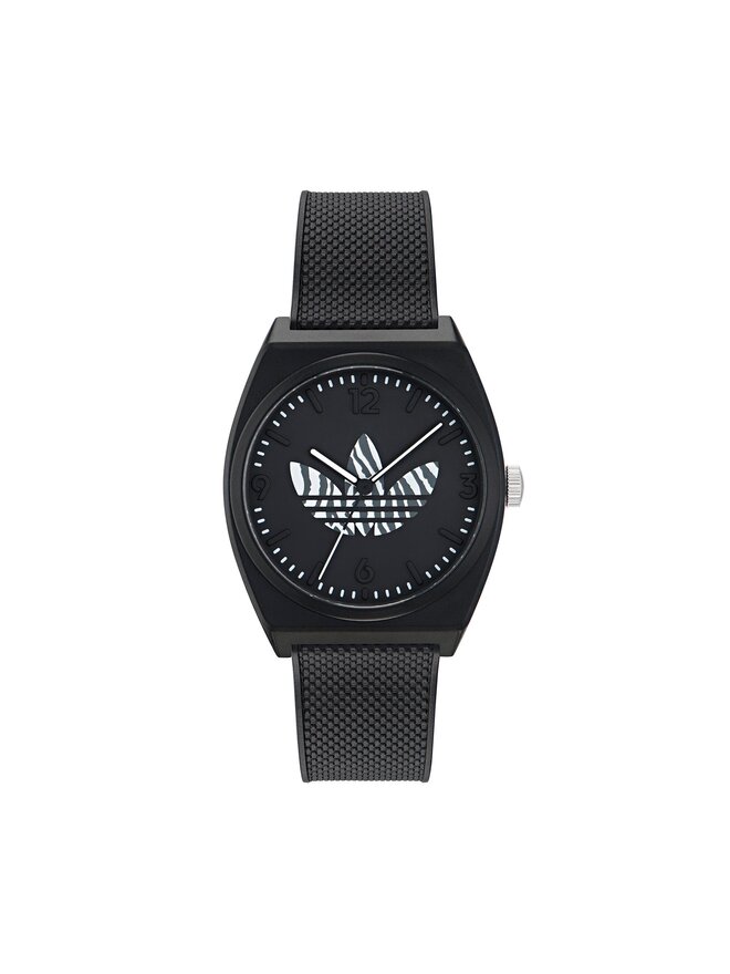 adidas Годинник adidas Originals Project Two GRFX AOST23551 Чорний