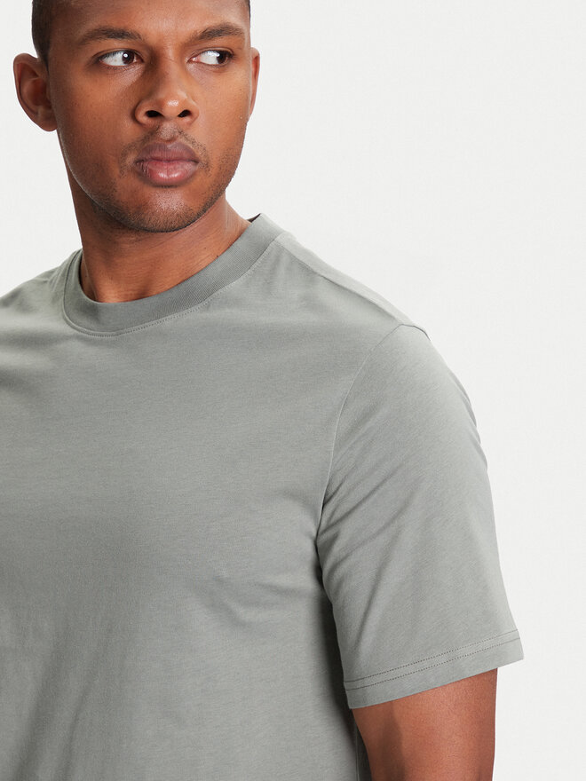 United Colors Of Benetton United Colors Of Benetton Marškinėliai 30964M01W Pilka Regular Fit