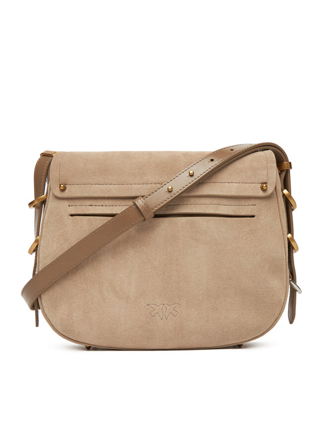 PINKO Ročna torba PINKO Saddle Classic PE 25 PLTT 103830 A29N Bež