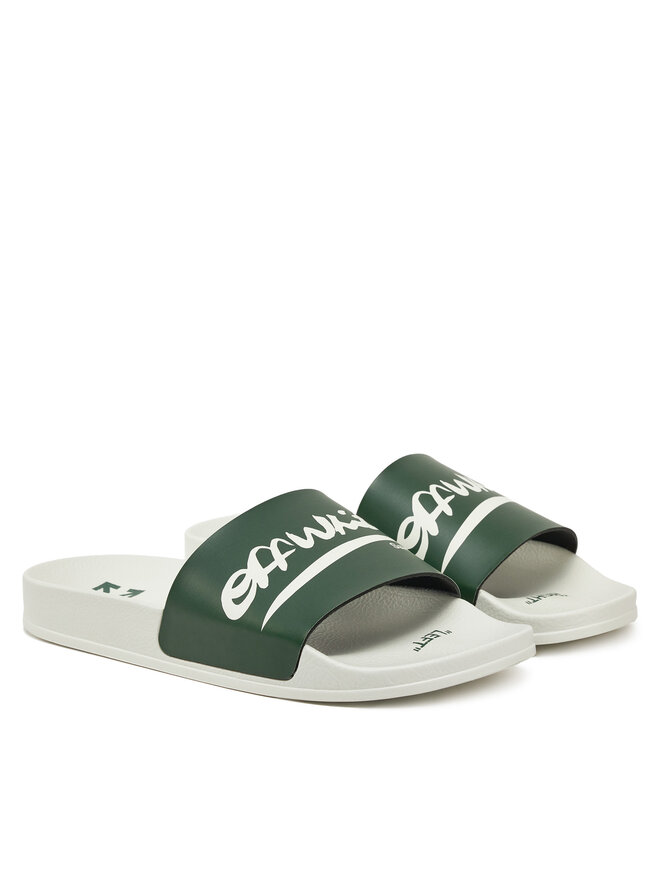Off-White Ciabatte Off-White OMIC001T22PLA0015501 Verde