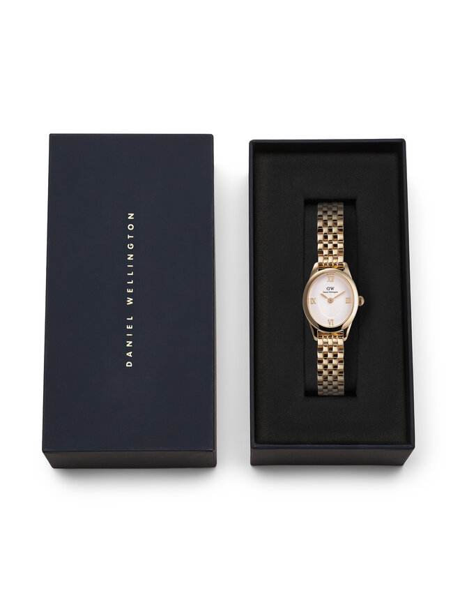 Daniel Wellington Ročna ura Daniel Wellington Ophelia Mini 22 DW00100803 Zlata
