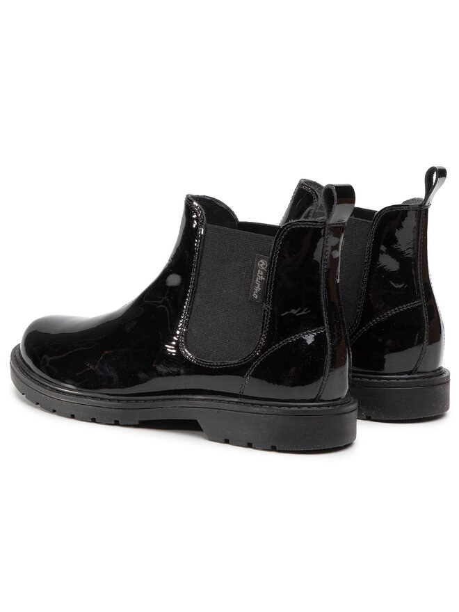 Naturino Kotníková obuv s elastickým prvkem Naturino Piccadilly 0012501566.03.0A01 D Černá