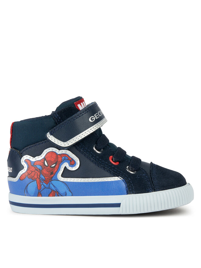 Geox Sneakersy Geox SPIDER-MAN B Kilwi Boy B36A7D 08554 C4226 M Tmavomodrá