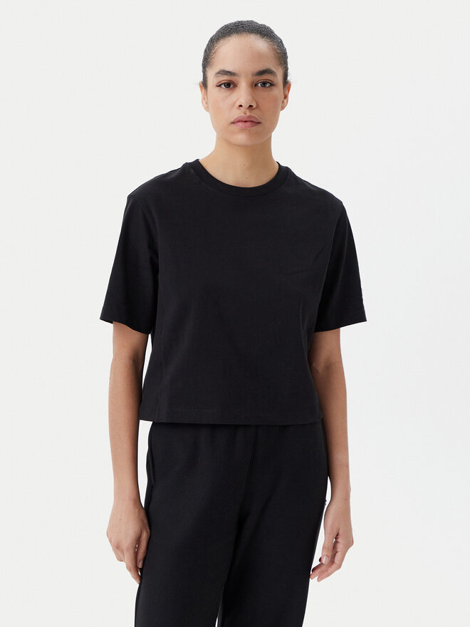 Champion Champion Marškinėliai 117874 Juoda Regular Fit