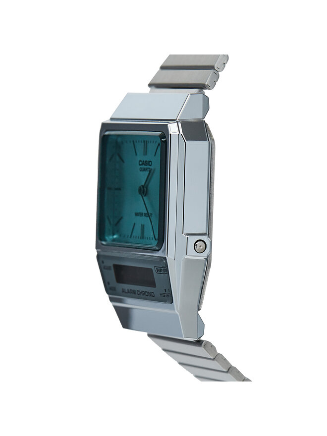 Casio Zegarek Casio Vintage Maxi AQ-800EC-2AEF Srebrny