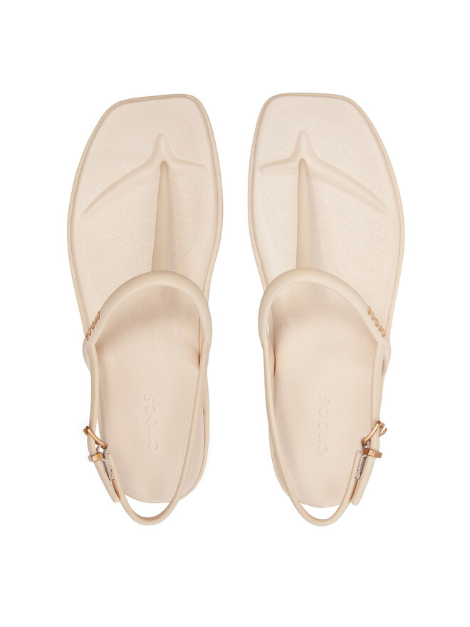 Crocs Σανδάλια Crocs Miami Thong Sandal 209793 Μπεζ