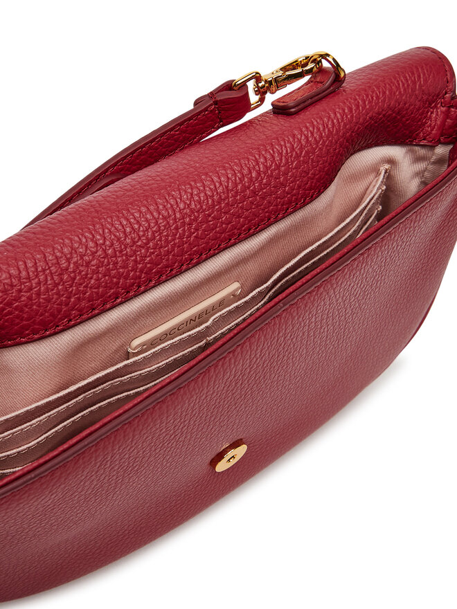 Coccinelle Handtasche Coccinelle E5 MQF 55 01 01 Dunkelrot