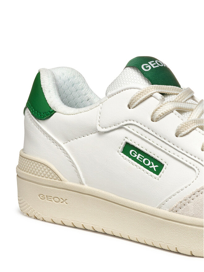 Geox Sneakersy Geox J Washiba J55LQD 5422 C0547 M Biały