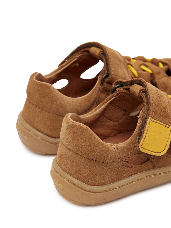 Froddo Сандали Froddo Barefoot Elastic Sandal G3150262-3 M Кафяв