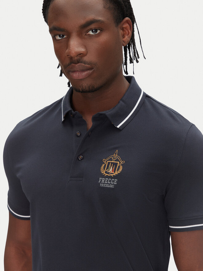 Aeronautica Militare Aeronautica Militare Поло 251PO1850P191 Cиній Slim Fit