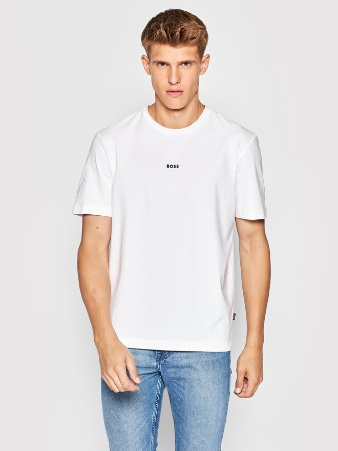 BOSS Boss T-Shirt TChup 50473278 Weiß Relaxed Fit