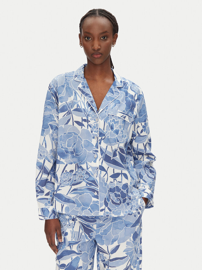 Gap Gap Pizsama felső 531508-13 Kék Relaxed Fit