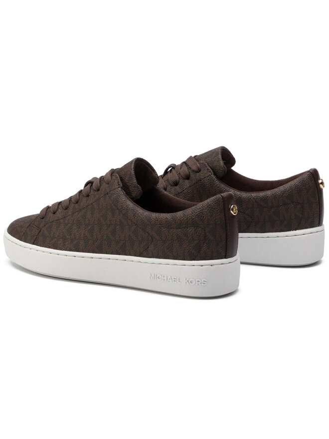 MICHAEL Michael Kors Sneakersy MICHAEL Michael Kors Keaton Lace Up 43R5KTFP1B Hnědá