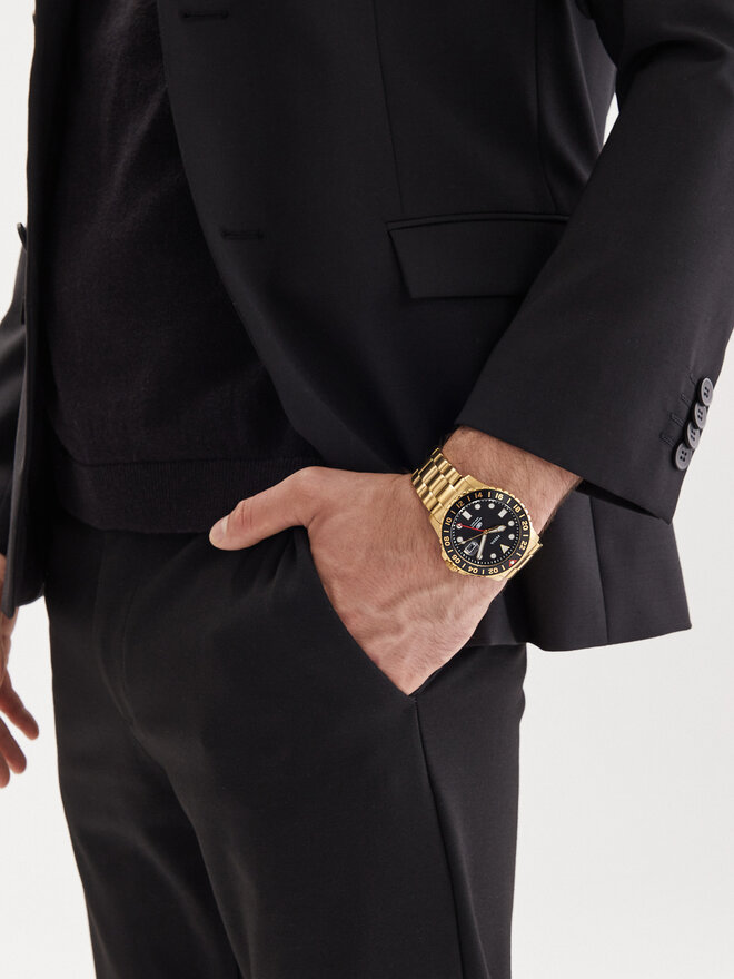 Fossil Ρολόι Fossil Blue FS5990 Χρυσό