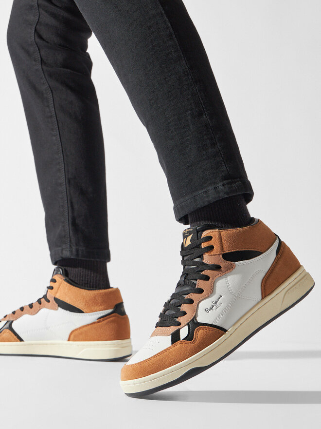 Pepe Jeans Tenisice Pepe Jeans PMS30999 Smeđa