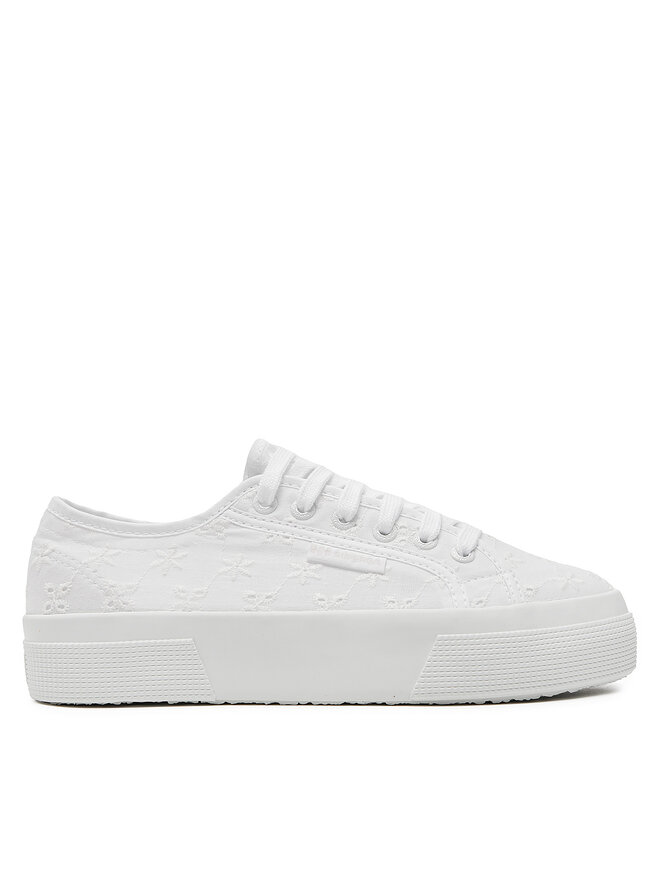 Superga Sneakers aus Stoff Superga Flower Sangallo 2740 S2148KW Weiß
