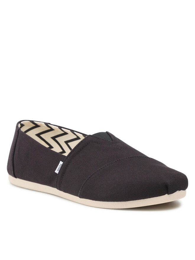 Toms Īsi apavi Toms Alpargata 10017732 Melns