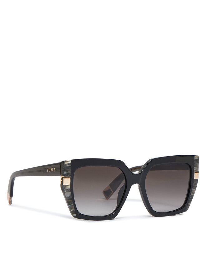 Furla Okulary przeciwsłoneczne Furla WD00126 A.0116 3830S Czarny