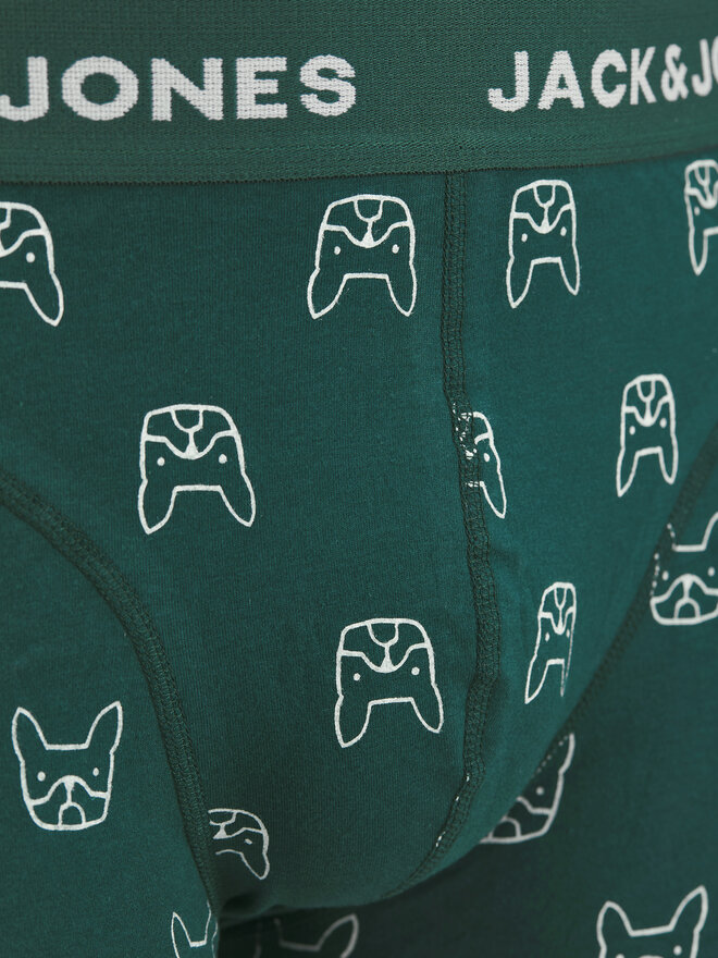 Jack&Jones Jack&Jones Набір з 3 пар боксерів Denim Dog 12275817 Кольоровий