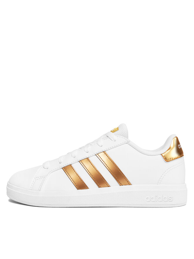 Adidas blanc et or femme cheap