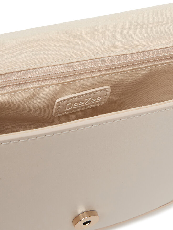 DeeZee Handtasche DeeZee DZE-S-007-07 Écru