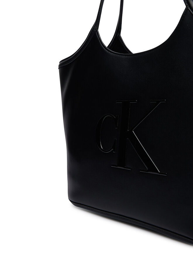 Calvin Klein Handtasche Calvin Klein Bold Ck LV04F3562G Schwarz