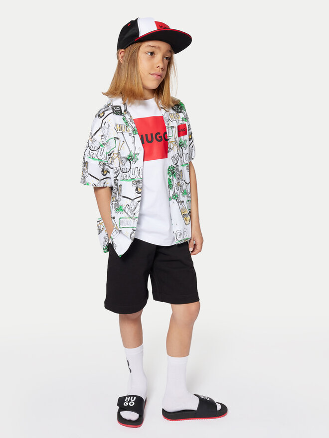 HUGO Lange Socken HUGO G00324 Weiß