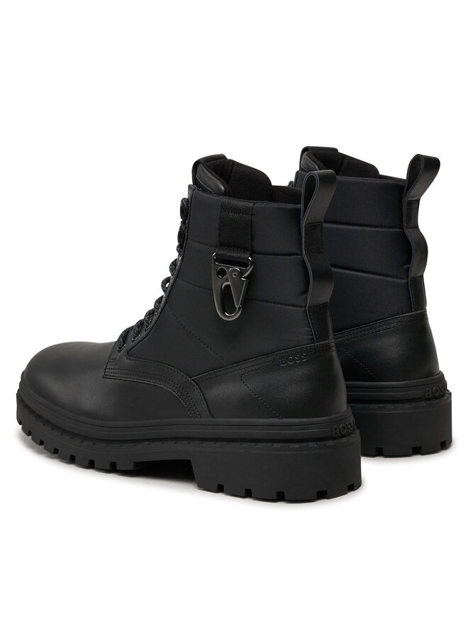 BOSS Schnürstiefeletten Boss Nebular 50529188 Schwarz
