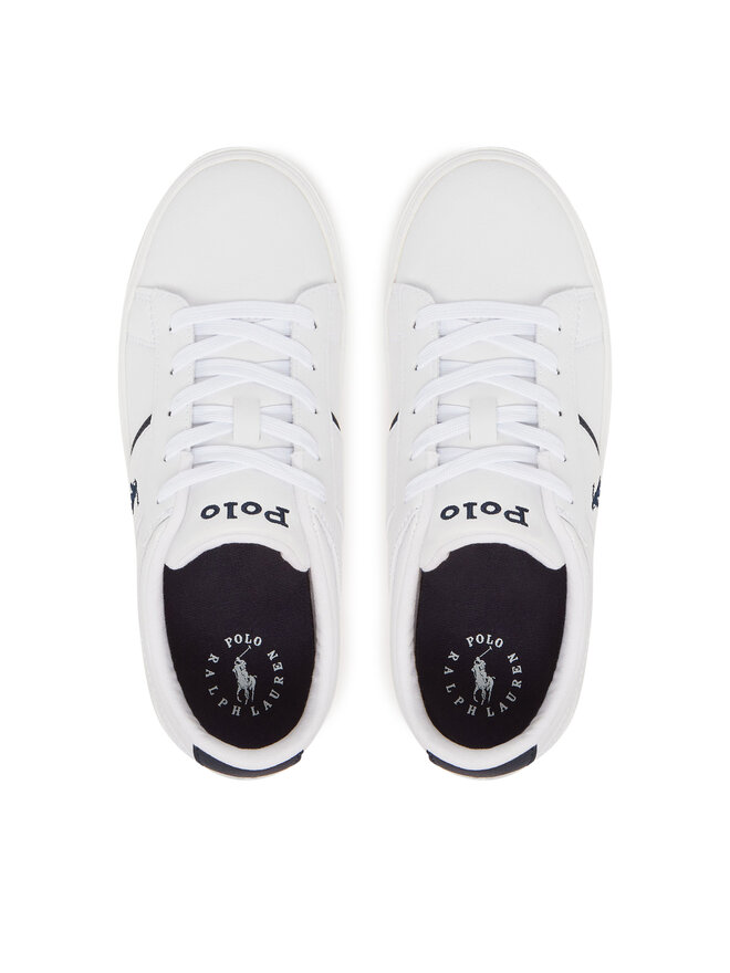 Polo Ralph Lauren Sneakersy Polo Ralph Lauren Frazier RL01267100 Biela