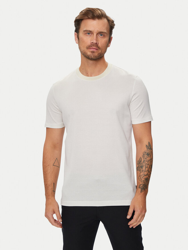 BOSS BOSS Camiseta H-Tiburt 431 50518539 Blanco Regular Fit