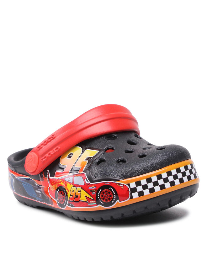 Crocs Παντόφλες Crocs Fl Dosney & Pixar Cars Band Clog Kids 206472 Μαύρο