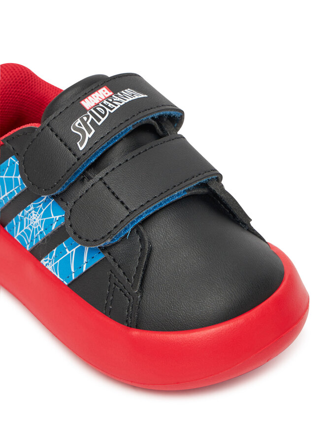 adidas Sneakers adidas Grand Court Spider-Man Cf I JQ7828 Schwarz