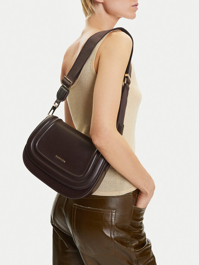 Badura Handtasche Badura WEN-1-01 Braun