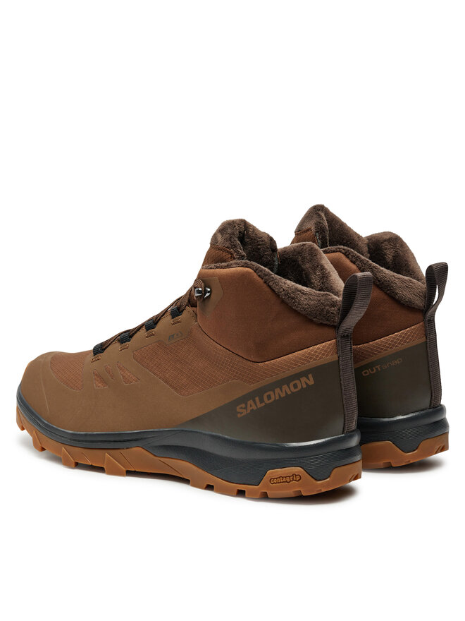 Salomon Trekkingi Salomon Outsnap Climasalomon™ Waterproof L47685000 Brązowy