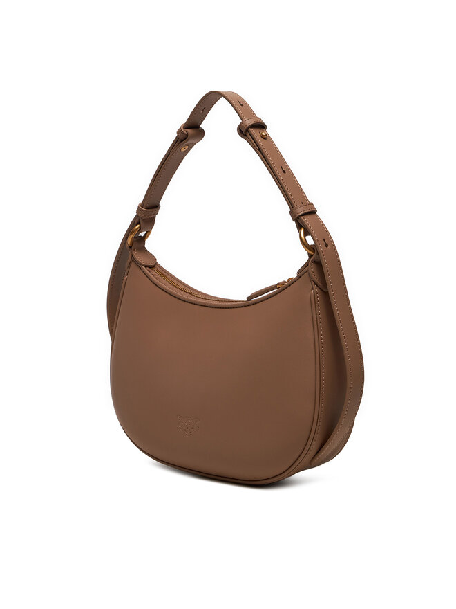 PINKO Torebka PINKO Half Moon Mini Fl . AI 24-25 PLTT 102790 A0F1 Brązowy