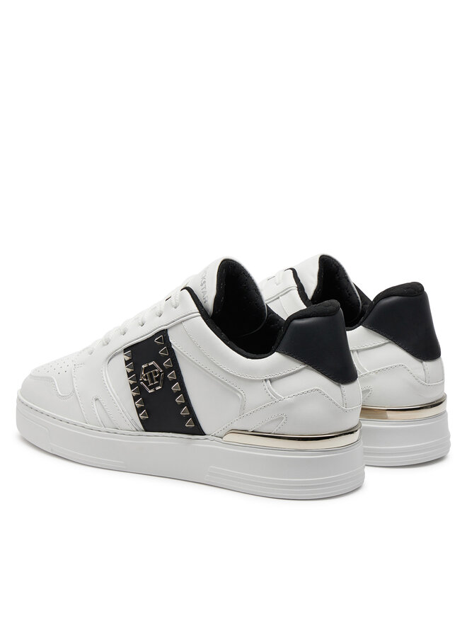PHILIPP PLEIN Sneakersy PHILIPP PLEIN AADS USC0658 PLE010N Biały