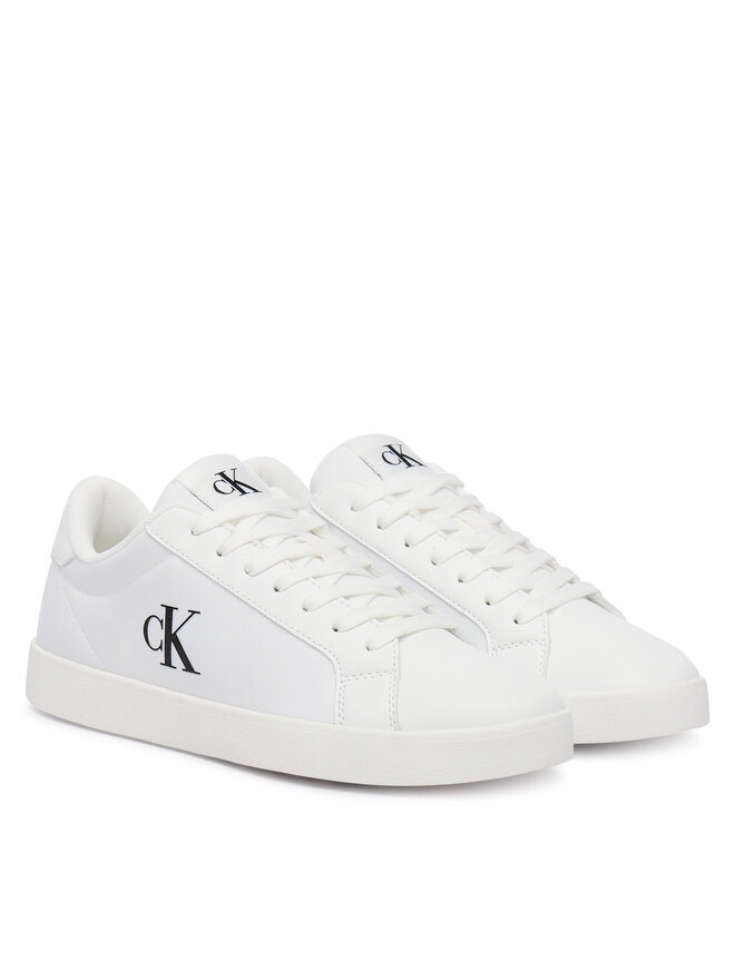 Calvin Klein Sneakers Calvin Klein 3 Cupsole Laceup Pu Mg YW0YW01781 Weiß