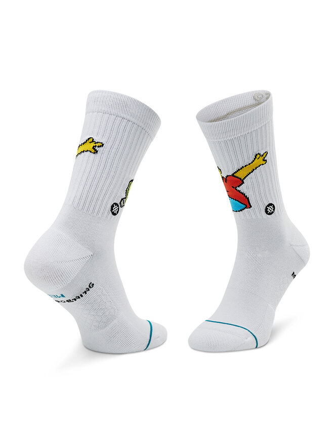 Stance Довгі шкарпетки Stance Bart Simpson A556A22BAR Білий